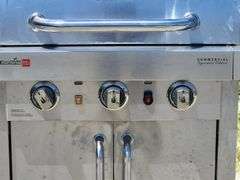 (G) Char-Broil Stainless Outdoor Gas Grill