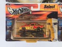 (5) Hot Wheels Racing Nascar Select Series Cars In Blister Packages