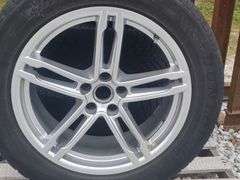 (AE) Dunlop SP Winter Sport Tires w/ Rim