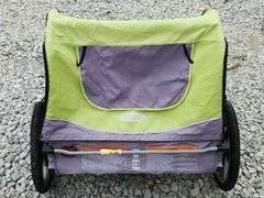 (AK) Instep Double Seat Bicycle Trailer