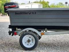 (K) Basstender 11.3 Fishing Boat With Trailer
