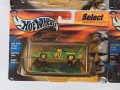 (4) Hot Wheels Racing Nascar Select Series Cars In Blister Packages