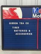 Mobil Motor Oils Letter Board