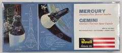 1/48 Scale Revell Mercury Satellite & Gemini Space Capsule Model Kit - Sealed