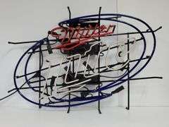 (QQ) Miller Light Beer Neon Sign