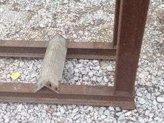 (G) Metal Firewood Rack