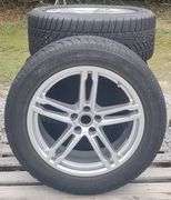 (AE) Dunlop SP Winter Sport Tires w/ Rim