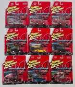 (9) Johnny Lightning Pontiac Firebird Die-Cast Cars In Blister Packages