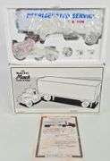 1/34 Scale 1st Gear 1960 Model B-61 Mack Tractor & Trailer