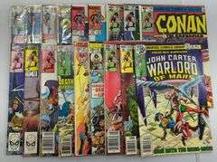 (D) Marvel Conan The Barbarian Comic Books