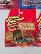 (10) Johnny Lightning Die-Cast Cars In Blister Packages