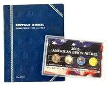 2005 American Bison Nickel Set & 1913-1938 Buffalo Nickel Collection (Incomplete)