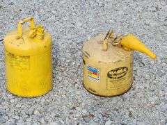 (G) Gas Cans, Propane Tank, 12 Gallon Drums, And More