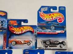 (10) Hot Wheels Die-Cast Cars In Blister Packages