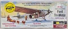 Monogram Ford Tri-Motor Model Kit - Sealed