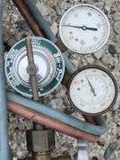 (AC) (3) Oxygen Tanks, (3) Acetylene Tanks