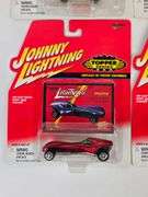 (6) Johnny Lightning Topper Series Die-Cast Cars In Blister Packages