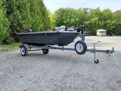 (K) Basstender 11.3 Fishing Boat With Trailer