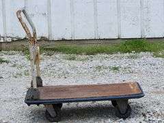 (AA) Metal Shop Cart 36" x 25" x 34"