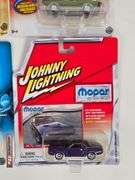 (9) Johnny Lightning Die-Cast Cars In Blister Packages