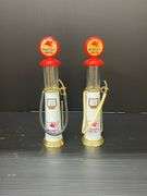 Diecast Vintage Mobilgas Gas Pump Replica Coin Banks And Mobilgas Vintage Gas Pump Replicas.