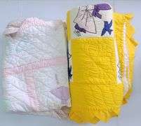 (F) Hand Stitched Quilted Blankets