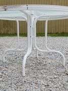 (AB) 48" Tempered Glass Patio Table