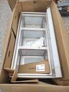 (ZZ) Elkay Stainless 3 Basin Standing Sink