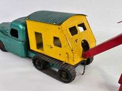 Vintage Structo Construction Co. Mounted Steam Shovel Truck