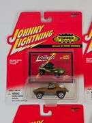 (6) Johnny Lightning Topper Series Die-Cast Cars In Blister Packages