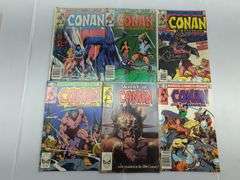 (D) Marvel Conan The Barbarian Comic Books