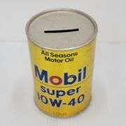 Mobil Motor Oil Can Banks & Radios