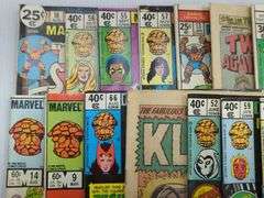 (D) Marvel The Thing Comic Books
