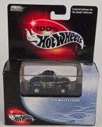 Hot Wheels 1940 Willys Coupe Limited Edition Die-Cast Car w/ Display Case
