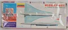 1/230 Scale Lindberg Russian SST Jetliner Airplane Model Kit