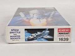1/288 Scale Academy Minicraft Space Shuttle & Booster Rockets Model Kit - Sealed