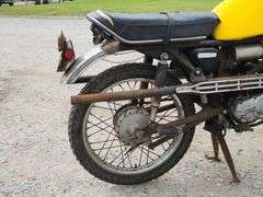 (AJ) 1970 Suzuki T125 Motorcycle