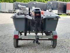 (K) Basstender 11.3 Fishing Boat With Trailer