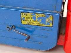 Vintage Structo Sanitation System Garbage Truck