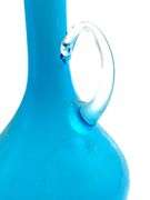 Studio Art Cased Glass Pitchers, Blue Genie Bottles