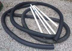 (G) Black Corrugated & PVC Pipes