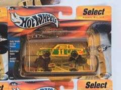 (5) Hot Wheels Racing Nascar Select Series Cars In Blister Packages