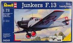 1/72 Scale Revell Junkers F.13 Sea / Landplane Model Kit - Sealed