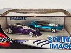 Hot Wheels Splittin' Images 2 Car Collector Set Limited Edition In Box