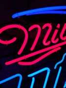 (QQ) Miller Light Beer Neon Sign