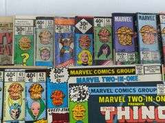 (D) Marvel The Thing Comic Books