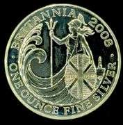 2008 1oz .999 Fine Silver Britannia Silver Coin