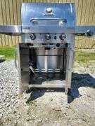 (G) Char-Broil Stainless Outdoor Gas Grill