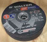 Walter 4-1/2X3/64 Zip Titan Wheels - Welders Helper
