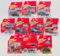 (10) Johnny Lightning Die-Cast Cars In Blister Packages